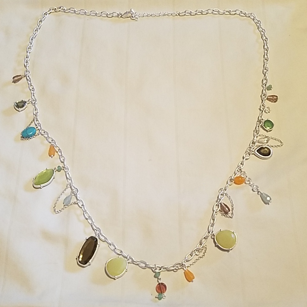 Lia Sophia Sedona Mesa Necklace Multi-colored